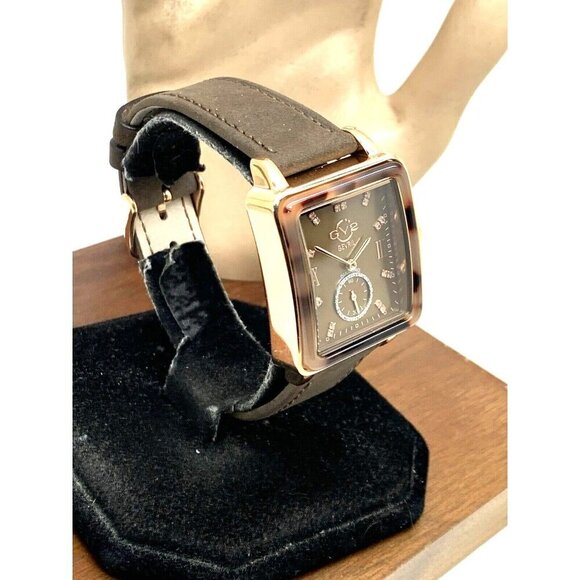 GV2 by Gevril Women\'s Watch 9249.5 Swiss Quartz Brown Mother of Pearl Di… main image 9